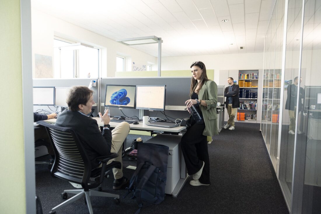 Teamarbeit im Büro